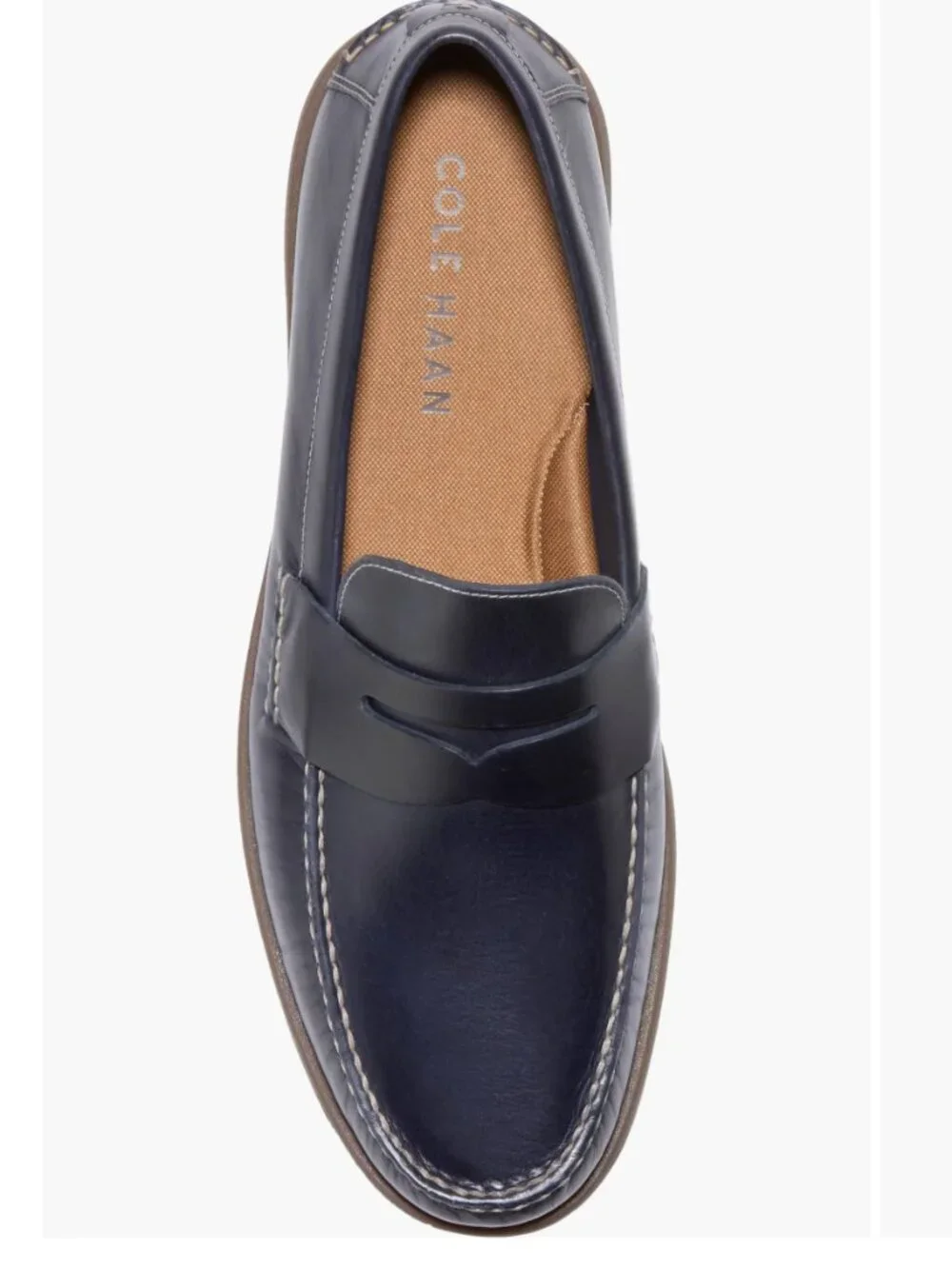 Cole Haan polished leather
